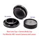 For Minolta MD mount Cameras and Lenses Rear Lens Cap + Camera Body Cap Set