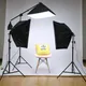 50x70CM Softbox Lights With Cross Arm E27 Photographic Bulbs Professional Photo Studio Continuous