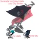 Tailor-made Baby Kinderwagen Zubehör Sonnenschirm Sonnenblende Baldachin UV Abdeckung für Cybex