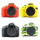 Silicone Armor Skin Case Body Cover Protector DSLR Camera Bag For Canon EOS 1300D 1500D 2000D Rebel