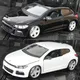 Bburago 1:24 Volkswagen Scirocco R Weiß simulation legierung auto modell Sammeln geschenke spielzeug