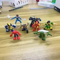 Hasbro Marvel Avengers X-Men Iron man Spider Man Wolverine War Machine Doll Gifts Toy Model Anime