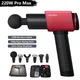 220w profession elle Massage pistole Super leistungs starkes Aluminium legierung material Tiefen