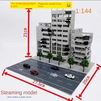 1: 144 1: 100hg mg Gebäude anpassungs modell für im Krieg beschädigte Gebäude