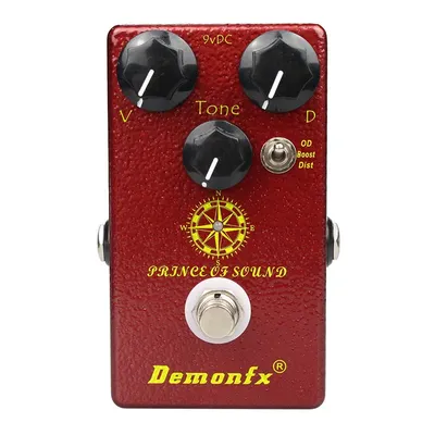 Demonfx Prinz Von Sound Hohe qualität Gitarre Effekt Pedal Wah Overdrive Distortion Boost Drei Modus Mit True Bypass