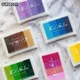 Multicolour Creative DIY Oil Rubber Stamps Set Ink Pad for Vivid Scrapbook Albums Card-making Craft