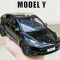 1:24 teslas Modell y suv Legierung Auto Modell Druckguss Metall Spielzeug Fahrzeug Auto Modell