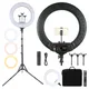 FOSOTO FT-54 21 Inch Led Ring Light Photography lamp Camera Phone Ringlight Makeup Video Ring Lamp