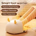 KINSCOTER Fußwärmer Graphene Heizung Home Electric Warmers Fan Shoe Sock Warmer Machine Safe Quiet