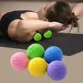 Massage Ball Fascia Ball Lacrosse 6.3cm Ball Yoga Muscle Relaxation Pain Relief Portable