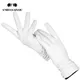 Mode comfort Weiß handschuhe high-end schaffell leder handschuhe winter kalt und warm white