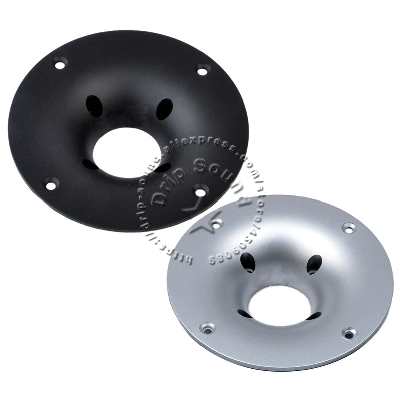 4.5 "zoll Lautsprecher Hochtöner Abdeckung Panel Dekorative Kreis Lautsprecher Festen Platte OD115mm 33mm Loch Image