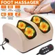 Fernbedienung Elektrische Fuß Massager Maschine Heizung Therapie Shiatsu Kneten Roller Vibrator Hot