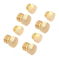 20pcs/set Brass Propane LPG Gas Pipe Water Heater Connections DIY Burner M6x0.75mm/0.5mmx10 +