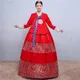 High-end-Hanbok Traditionelle Hochzeit Kleid Gestickten Blumen Koreanische Kleid Weibliche