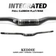 KEDDIE carbon MTB handlebar carbon handlebar carbon bicycle handlebar MTB parts 31.8*600-760mm