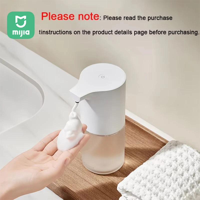 Xiaomi Mijia Seifenschaumspender 1S – Automatischer Induktions-Handwascher, wiederaufladbare USB-Schaummaschine, Haushaltsgerät Image