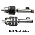 High Quality 1pc 5/8" Precision MT1 MT2 Shank Drill Chuck 0.5-13mm 3-16mm Heavy Duty Taper Arbor