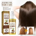 Jojoba Oil Hair Serum Smoothing Soften Repair Frizz Damaged Hair Anti-Dandruff Scalp Treatment