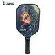 Graphite Carbon Fiber Pickleball Paddle With Cushion Comfort Grip Polypropylene Hybrid Honeycomb