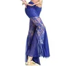 HOT SALE Sexy belly dance trousers for women Fishtail belly dance trousers lace chiffon trousers M