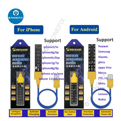 MECHANIKER Batterie Aktivierung Lade Panel Kompatibel Für iPhone 5-11promax Samsung Android Handys Batterie Lade Aktivierung