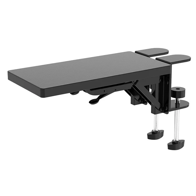 Holz Computer Arm halterung bequeme Mauspad Halter Computer Schreibtisch Extender faltbare Armlehne Rack für Schreibtisch Home Desktop Image