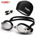 New Unisex Electroplate Glasses Professional Swimming Goggles Adults Waterproof Swim Uv Anti Fog