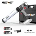 NANWEI Rechargeable electric glass glue gun Household sealant gun Caulking gun Electric glue gun