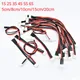 5PCS JST-XH 1S 2S 3S 4S 5S 6S 10cm 15cm 20cm 3239-22AWG Extension Charged Cable Lead Cord for RC