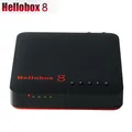 Neue Hellobox 8 empfänger satellite DVB-T2 DVB S2 Combo TV Box Tuner Unterstützung TV Spielen Auf