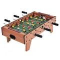 Foosball Table Easily Assemble Wooden Soccer Games Table Top Footballs Indoor Game Set for Room