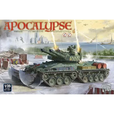 Grenze BC001 1/35 Skala Sowjetischen Super Heavy Tank "Apokalypse" modell kit Image