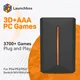 Launchbox Emulation Hard Drive With 3700 3D/PC Games External Game Hard Disk For