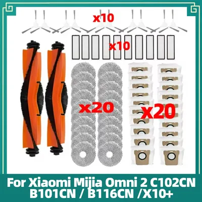 Passend für Xiaomi Mijia Omni 2 C102CN Roboterstaubsauger Hauptseitenbürste HEPA-Filter Mopp-Tücher Image