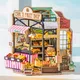 Robotime Rolife DIY Wooden Miniature Dollhouse with Furniture For Gift