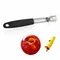 Birnenentkerner für Apple Core Remover Obstschneider Cutter Schwarz Edelstahl Küchenwerkzeug Home Gadgets Küchenzubehör