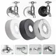 Bathroom Decorative Cover Shower Faucet Round Covers ABS Heighten Angle Valve Water Pipe Wall Hole