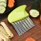 Kartoffel Cutter Edelstahl Wellenförmige Messer Französisch Braten Chip Cutter Küche Gemüse Slicer Schneiden Werkzeuge Kochen Küche Gadgets