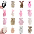 4//5/6/12CM Stuffed Teddy Bear Dolls Patch Bears Rabbit Plush Toys Best Gift for Children Kids Toy