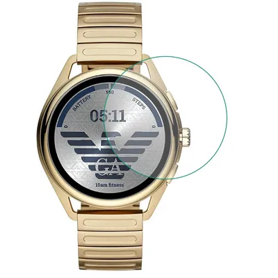 Gehärtetem Glas Klar Schutz Film Schutz Für Emporio Armani Smartwatch 3 2019 Uhr LCD Screen Image