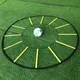 Portable Round Circular Agility Speed Ladder for Indoor Outdoor Football Basketball Badminton Step