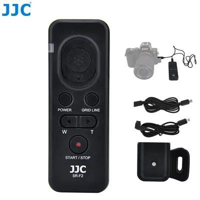 JJC Fernbedienung für Sony Kamera oder Camcorder Mit Multi Terminal oder REMOTE Terminal Ersetzt RM-VPR1