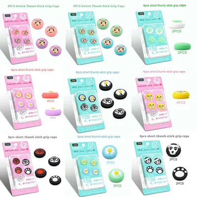 Animal Crossing Obst Kirsche Birne Orange Thumb-Stick Grip Cap Joystick Abdeckung Für Nintendo Image