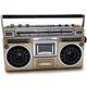 High Power Hot Sells High-end Style Big Radio-cassette Recorder with FM/AM/SW 1-2 Recording Function