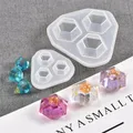 1 teile/los Diamant Kleine Anhänger Silikon Form Für Harz DIY Handwerk Epoxy Für Schmuck Machen