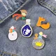 Der Kleine Prinz Nette Brosche Fuchs Prince Cartoon Pin Schmuck Broschen Anti-ausfall Schnalle