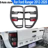 Für Ford Ranger 2012-2020 T6 T7 T8 Wildtrak Raptor Auto Schwarz Matte Außen Hinten Lampe Hauben