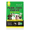 Flea and Tick Prevention for Dogs Natural Flea and Tick Supplement Oral Flea Pills Pest Defense