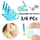 1/2/3Pcs/set Disposable Ear Piercer Healthy Painless Sterile Earrings Nose Stud Ear Piercing Gun